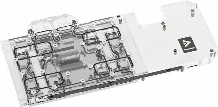 Actual product image Barrow LRC2.0 full coverage GPU Water Block for ASUS STRIX 3070 Aurora RGB - Acrylic
