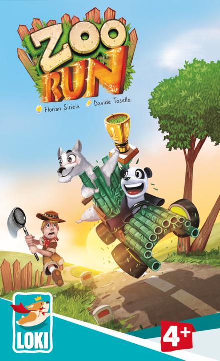 Image du produit Loki Kids 516009 - Zoo Run, jeu de société, pour 3-5 joueurs, à partir de 5 ans (Néerlandais)