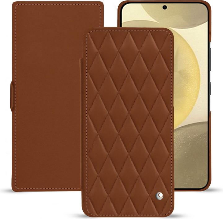 Actual product image Noreve Horizontal leather flap shell (Samsung Galaxy S24+)