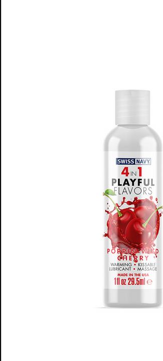 Produktbild Swiss Navy 4 in 1 Poppin Wild Cherry 1 oz/30 ml (30 ml)