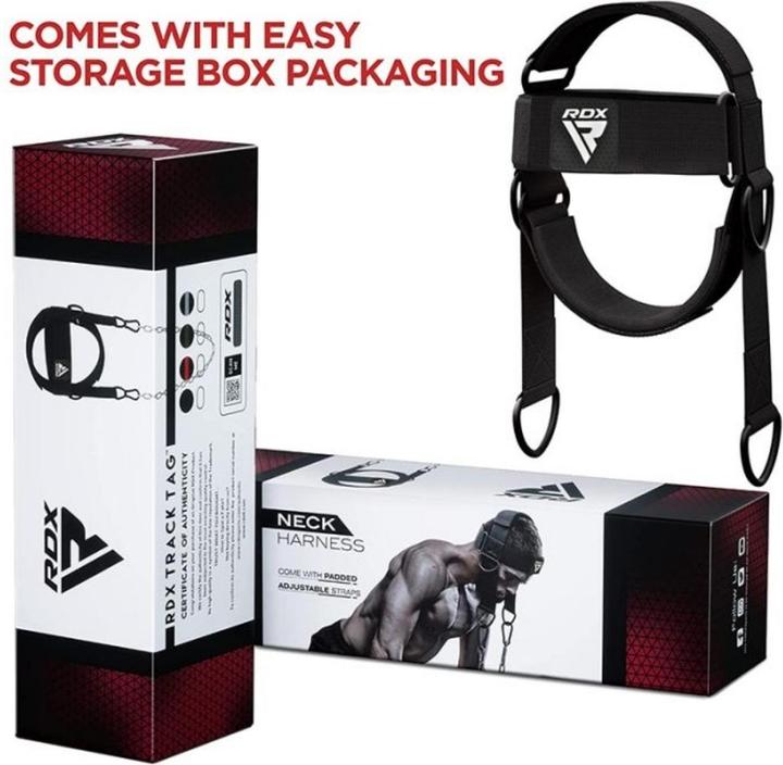 Actual product image Rdx H2 neck belt
