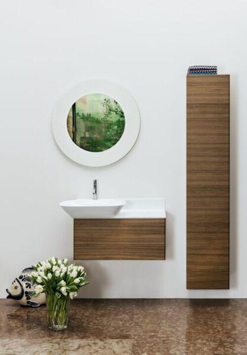 Produktbild Laufen INO Waschtisch, 1 Hahnloch, mit Überlauf, Keramikablage rechts, 900x450mm, H813302 (590 mm, 900 mm)