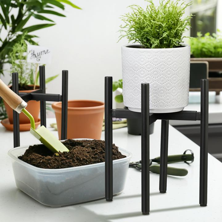 Relaxdays Support de plantes réglable
