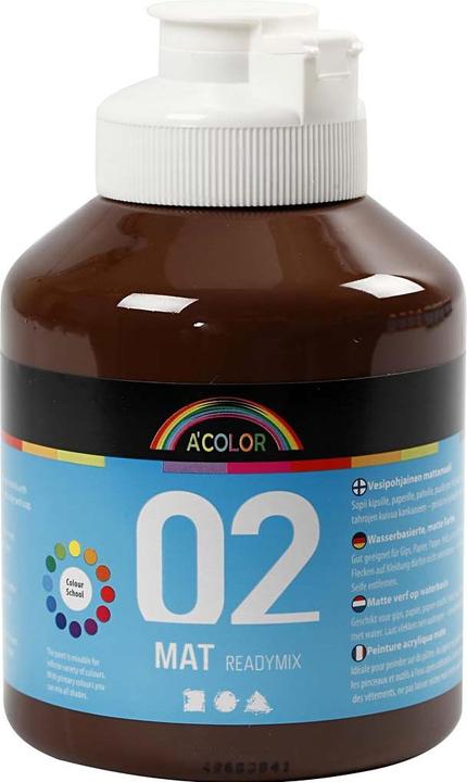 Produktbild Creativ Company A-Color Acrylfarbe (Braun, 500 ml)