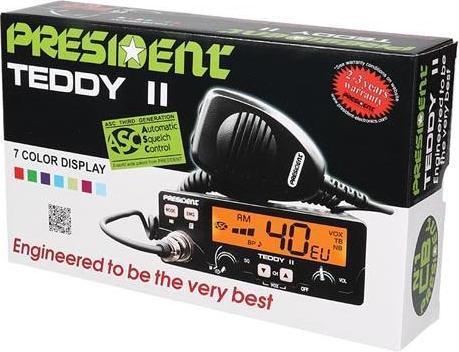 Image du produit President TEDDY II + TXPR376 Radio CB