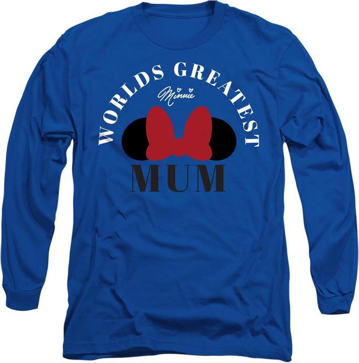 Immagine prodotto Minnie Mouse World's Greatest Mum Maglietta Festa della Mamma Adulto Unisex (XXL)