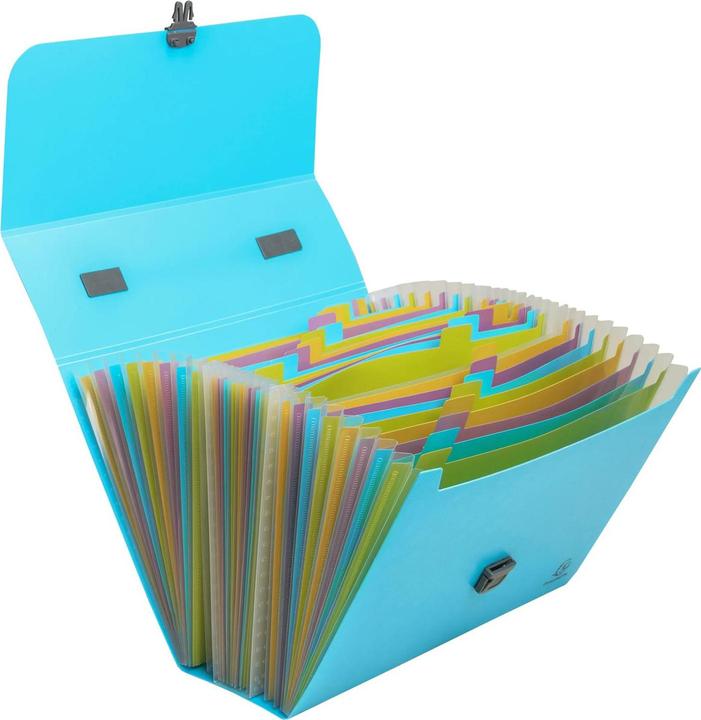 Produktbild Exacompta Dokumententasche mit Griff, 24 Fächer, Kollektion Pop'N Co (A4, 24 x)