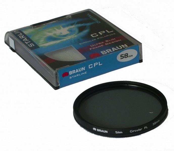 Produktbild Braun Photo BRAUN StarLine POL-Filter 62 mm (62 mm, Polarisationsfilter)