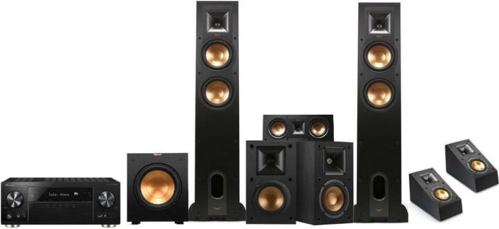 Produktbild Klipsch Dolby Atmos Home Cinema Komplettset mit Pioneer Receiver