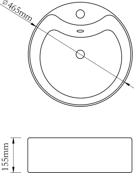 Immagine prodotto VidaXL Fernanda (465 mm, 465 mm)