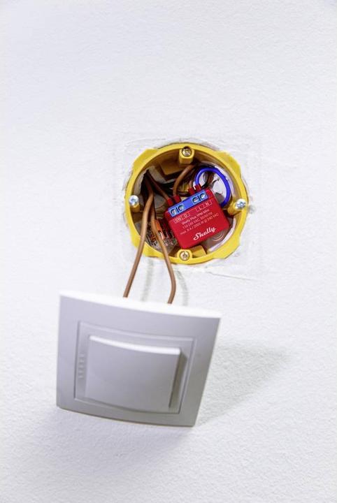 Actual product image Shelly Plus 1PM Mini (Switch actuator)