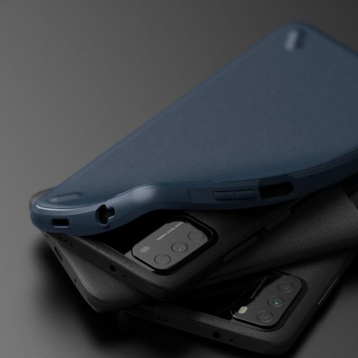 Immagine prodotto Ringke Custodia Onyx Durable TPU Cover per Xiaomi Poco M3 blu navy (OXXI0002) (Xiaomi Poco M3)