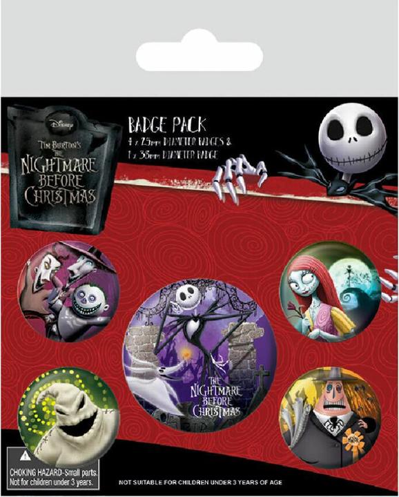 Pyramid NBX - Pack 5 Badges - Characters
