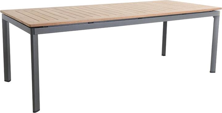 Royal Garden Alutapo Dining Tisch Aluminium/Teak (95 cm)