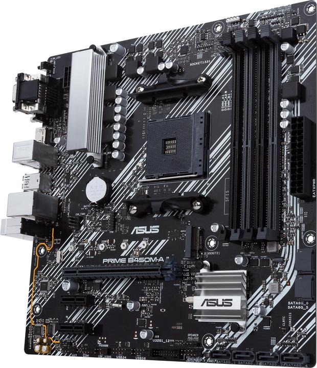 ASUS PRIME B450M-A II (AM4, AMD B450, mATX)