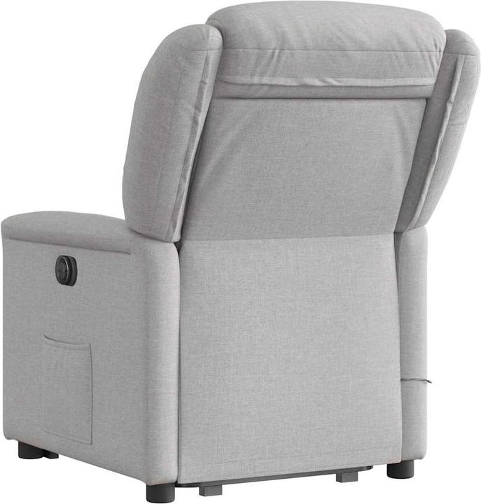 Produktbild VidaXL Massagesessel mit Aufstehhilfe Wolkengrau Stoff
