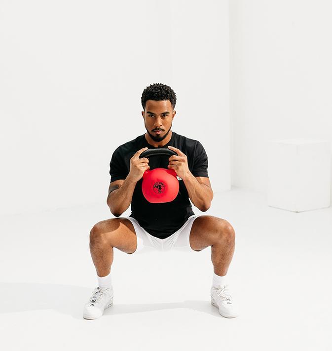 Produktbild Gorilla Sports Kettlebell Set (3 x 4 kg, 3 x 12 kg, 3 x 8 kg)