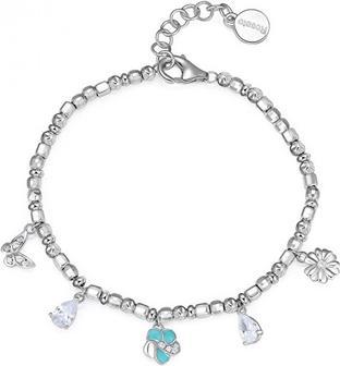 Produktbild Rosato Gaia RZGA19 Sparkling Silver Beaded Charm Bracelet