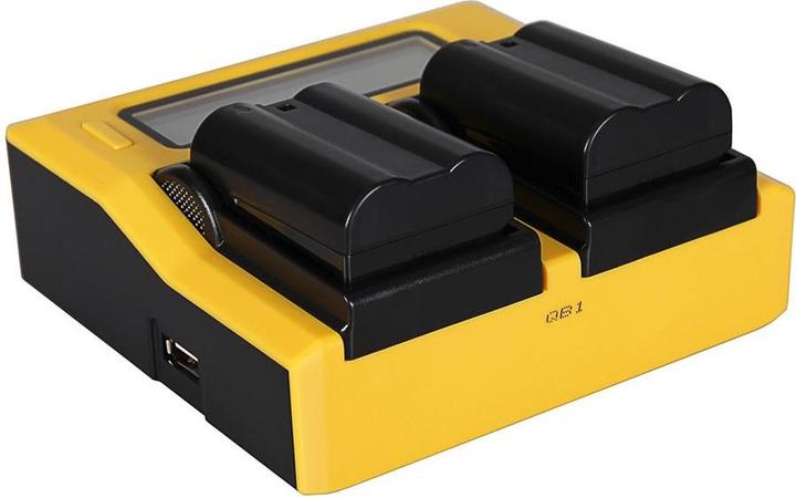 Actual product image Patona Nikon EN-EL15 Dual LCD (Camera battery charger)