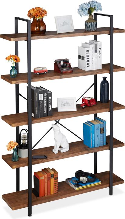 Produktbild Relaxdays Bücherregal (120 x 32.5 x 178 cm)