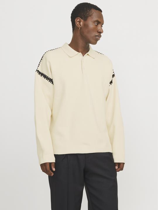 Actual product image Jack & Jones Joraustin Knit Stitch Polo Styd Aw24 (XXL)