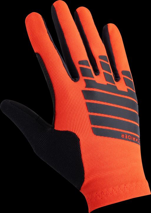 Produktbild Rockrider Fahrrad Handschuhe MTB Explore 500 rot/schwarz (XS)