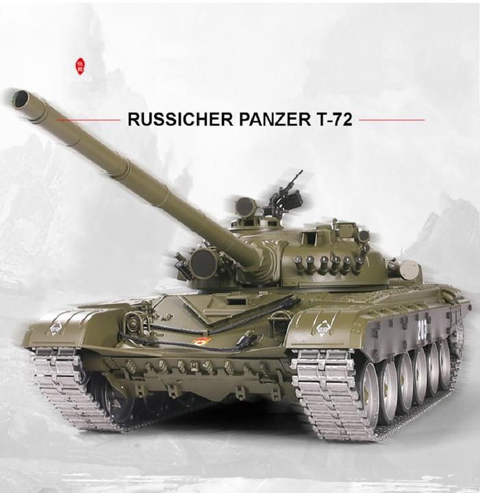 Image du produit Es-toys char RC, T- 72 russe, fumée (RTR Prêt à fonctionner)