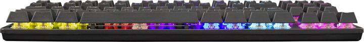 Actual product image White Shark Mechanical Gaming Keyboard Spartan, OUTEMU BLUE Switch, LED Rainbow Light, US Layout (DE, Cable)