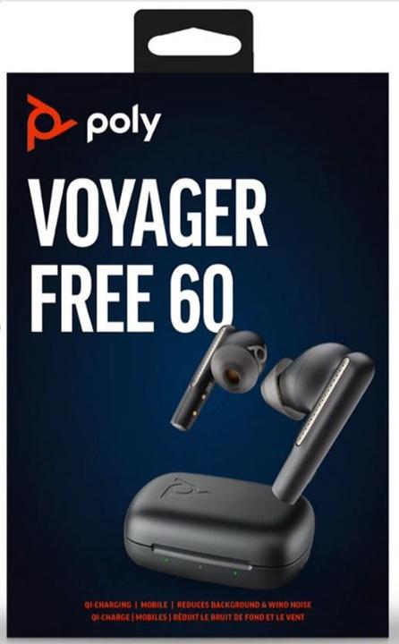 Actual product image Poly Voyager Free 60 (Wireless, USB-A)
