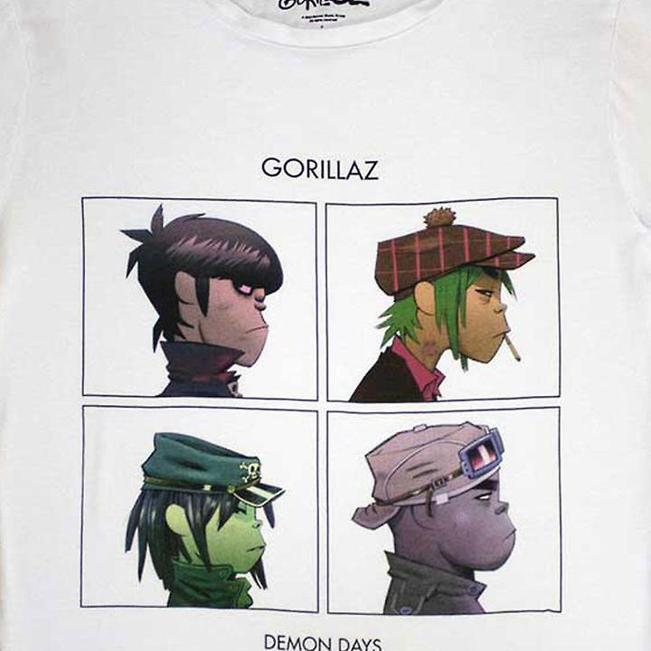 Immagine prodotto Gorillaz Demon Days Maglietta Donna (M)
