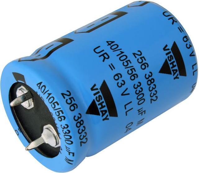 Vishay Elektrolytkondensator, rastbar 6800uF 20% 63V