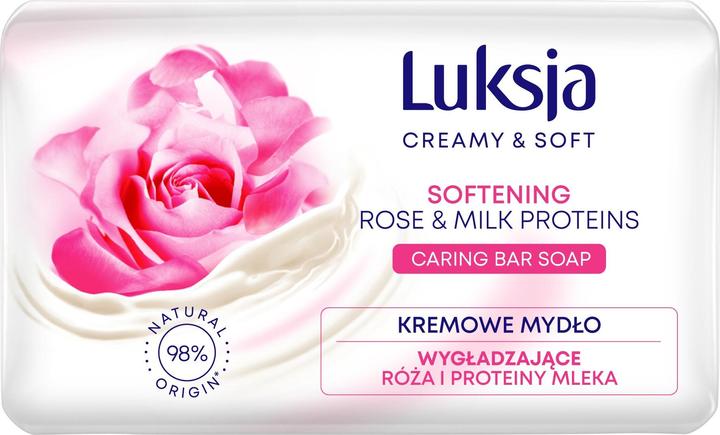 Actual product image Str8 Creamy soap LUKSJA, Rose, 90g (refill)