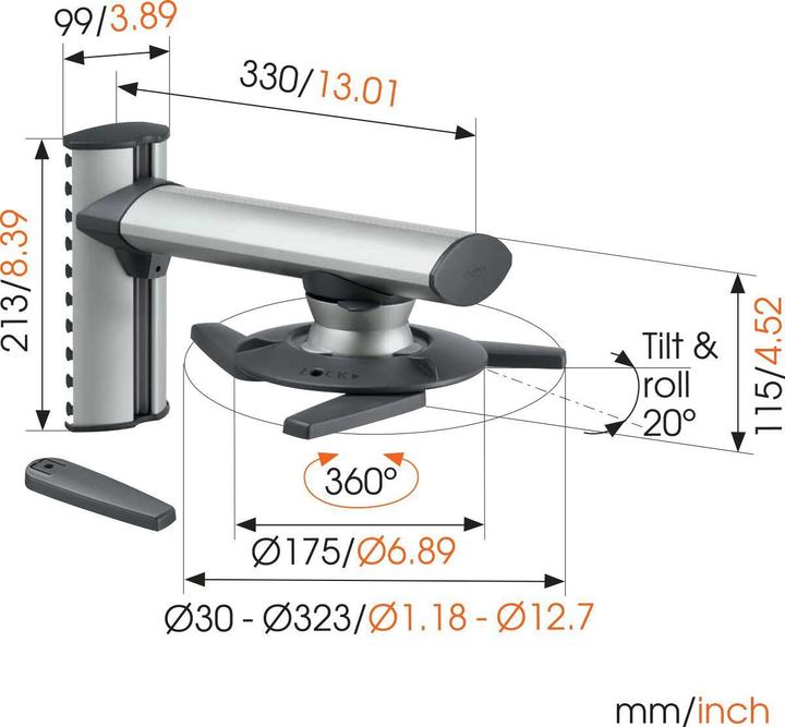 Actual product image Vogels Epw 6565 (Wall)
