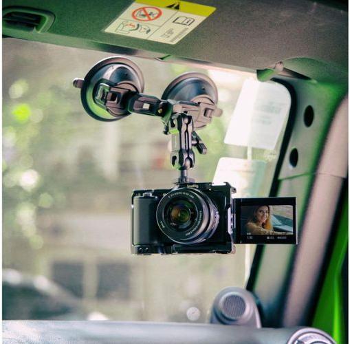 Actual product image SmallRig Bracket Port. Dual Suction Cam Mount SC-2K (Various video accessories)