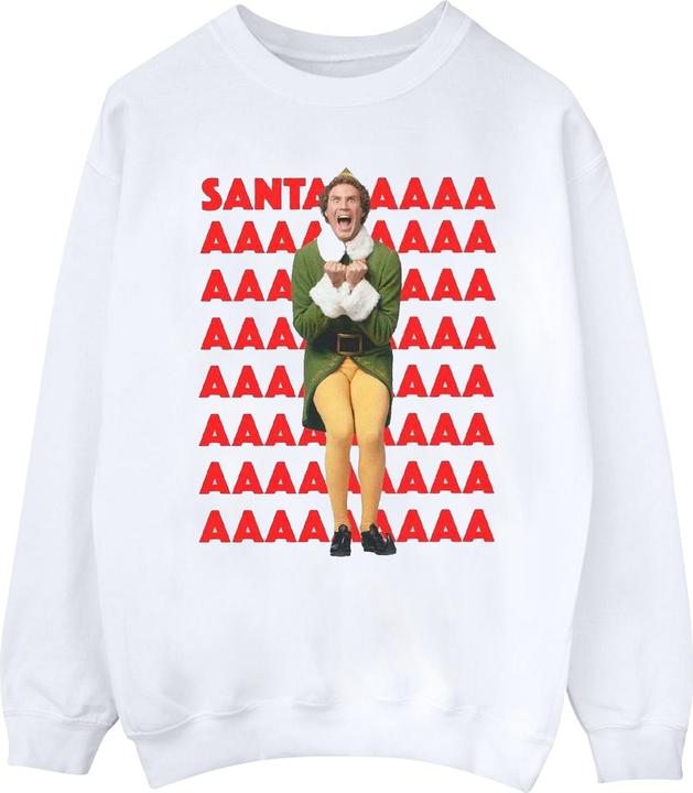 Immagine prodotto Elf Buddy Santa Scream Felpa Uomo (XL)