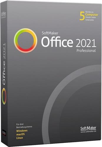 Actual product image SoftMaker Office 2021 PRO full version, 5 licences Windows Office package. Powerful office package (1 User, 1 Devices/Users, unlimited)