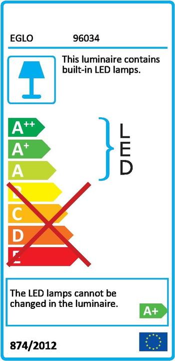 Energy Label EGLO Competa 1 (2500 lm)
