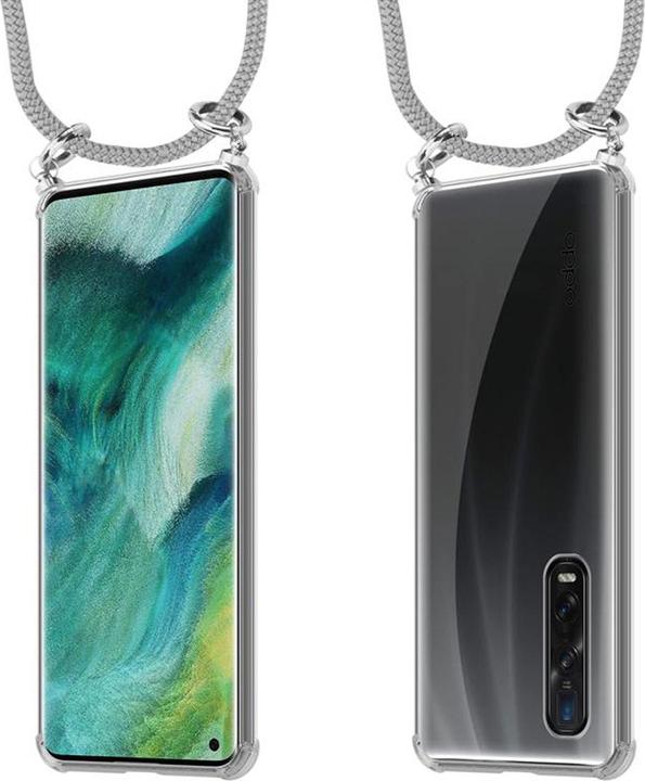 Produktbild Cadorabo TPU Handy Kette SILBER Cover