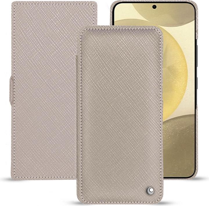 Noreve Horizontal leather flap shell (Samsung Galaxy S24+)