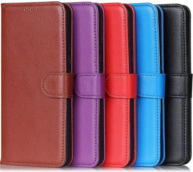 Produktbild MU Classic Litchi Leder Bookcover Series (OnePlus 10 Pro)
