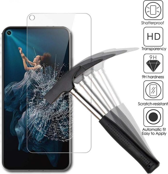 Image du produit Screenguard Honor 20 Pro Protection en verre blindé Case Friendly Design (1 pièce(s), Honor 20 Pro)