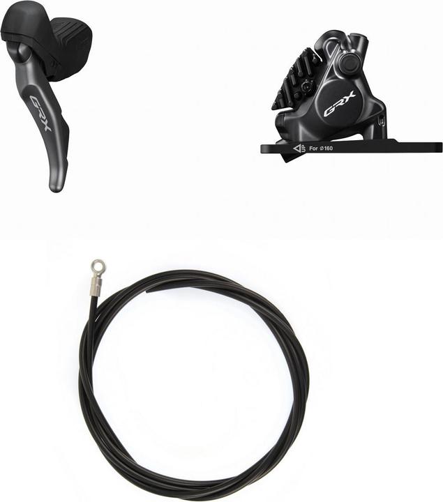 Produktbild Shimano Scheibenbremsen-Set GRX BR-RX820 mit ST-RX820 hinten (Hinterradbremse, Bremsset, 2)