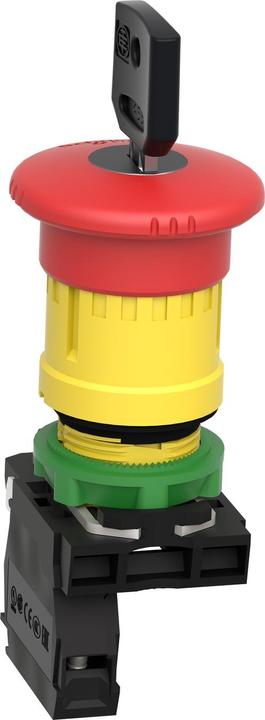 Immagine prodotto Schneider Electric Arresto d'emergenza 40mm chiave rosso 1NC