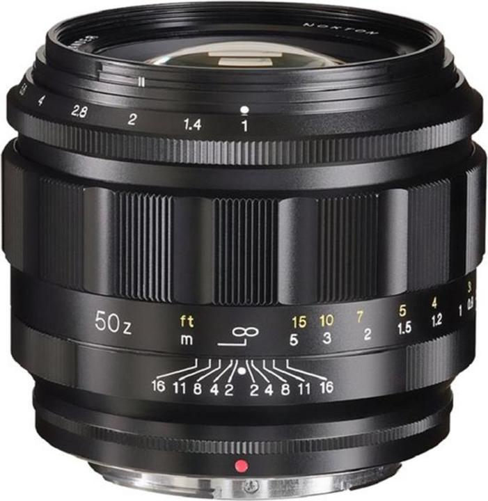 Actual product image Voigtländer Nokton 50mm / 1.0 asph. (Nikon Z, full size)
