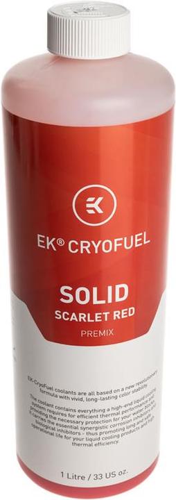 Produktbild EKWB EK-CryoFuel Solid Premix - Scarlet Red (1000 ml, Fertiggemisch)