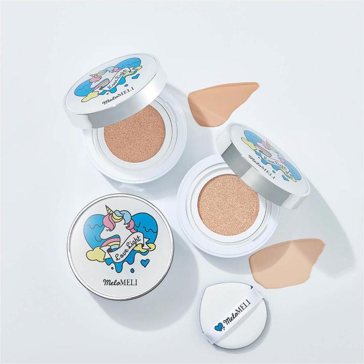 Produktbild MeloMeli - Unicorn Heart Lake Cushion Light Beige SPF50+ (15 g)