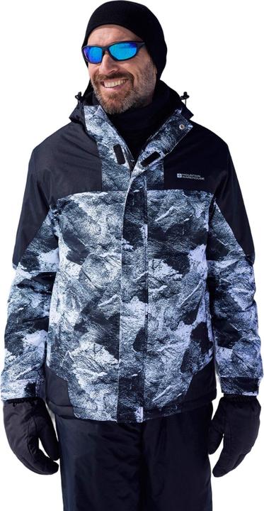 Actual product image Mountain Warehouse Mens Shadow II Printed Ski Jacket (XL)