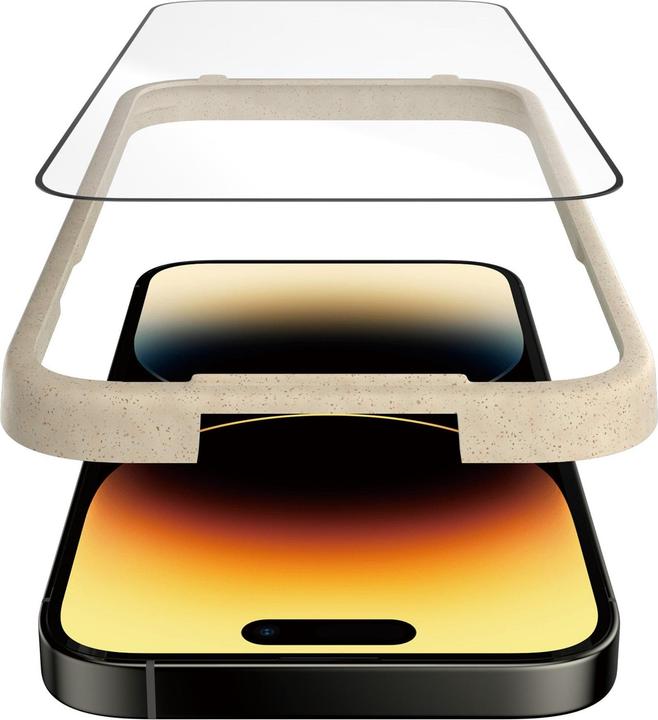 Actual product image PanzerGlass Ultra Wide Fit Anti Reflective (1 Piece, Apple iPhone 14 Pro)