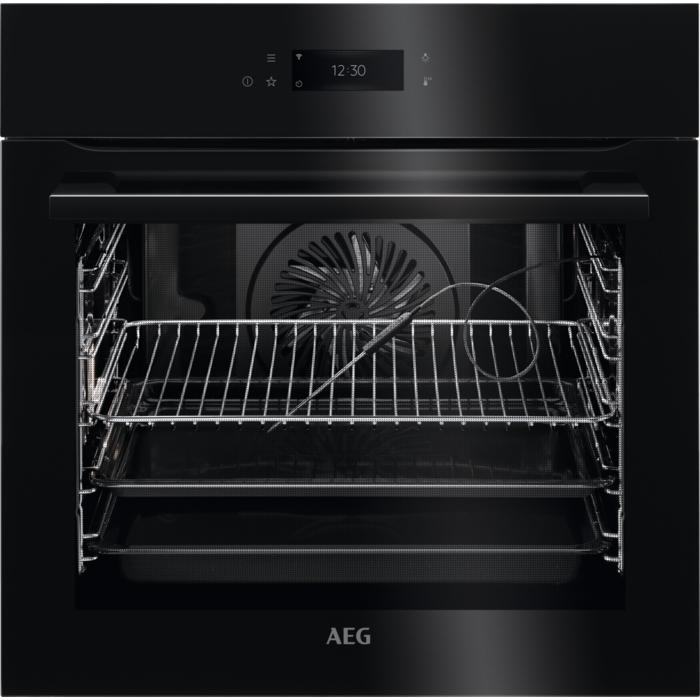Produktbild AEG BPE748380B 71 liter - 3500 W A++ Zwart - Assisted Cooking oven met pyrolyse reiniging