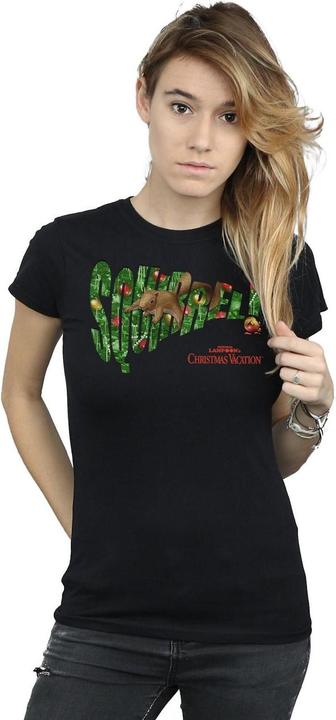 Image du produit National Lampoon´s Vacation National Lampoon's Christmas Vacation - T-shirt SQUIRREL TREE - Femme (L)